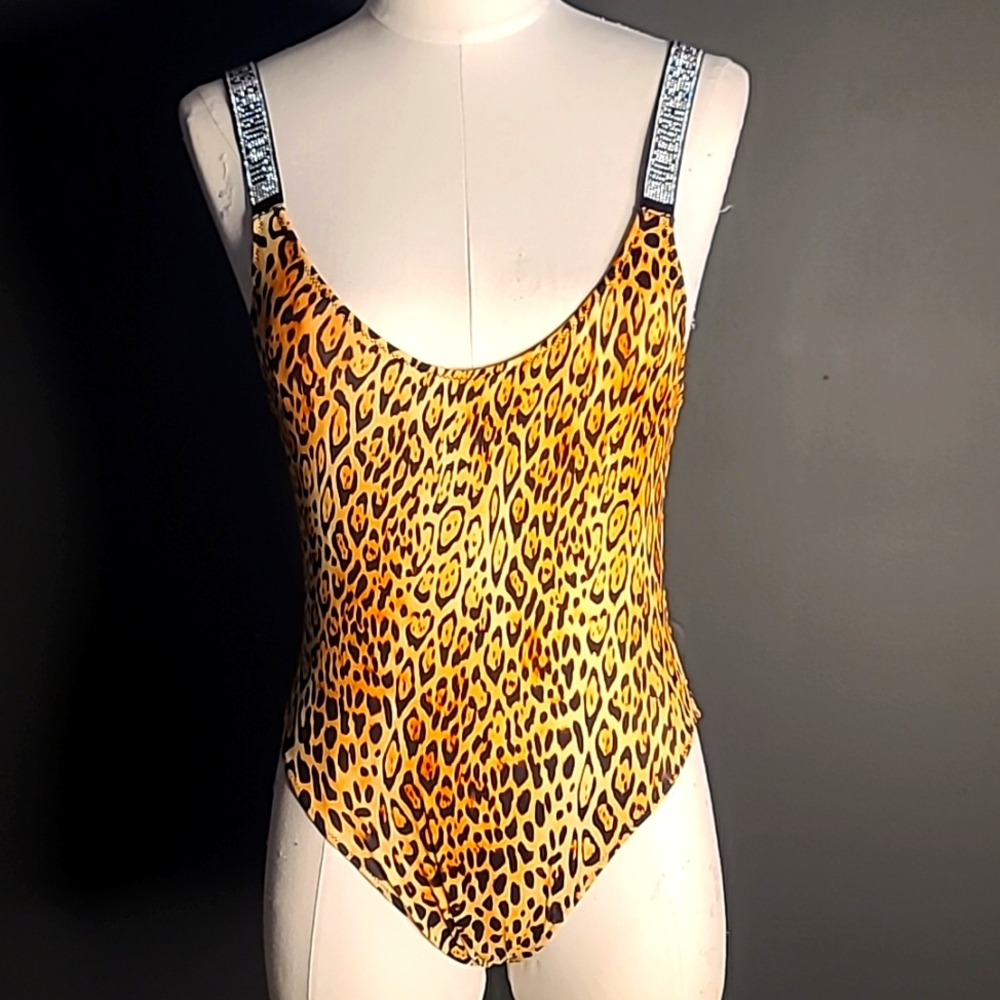 Victoria's secret blaine leopard swim